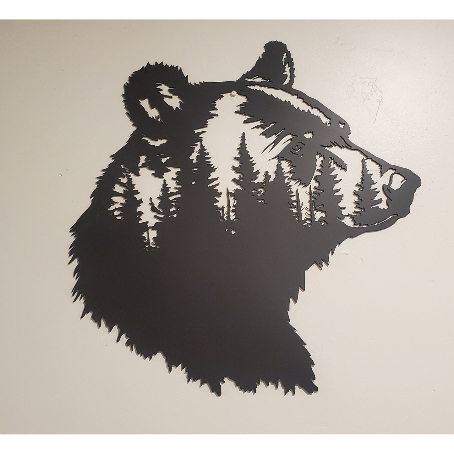 Forest Bear Silhouette