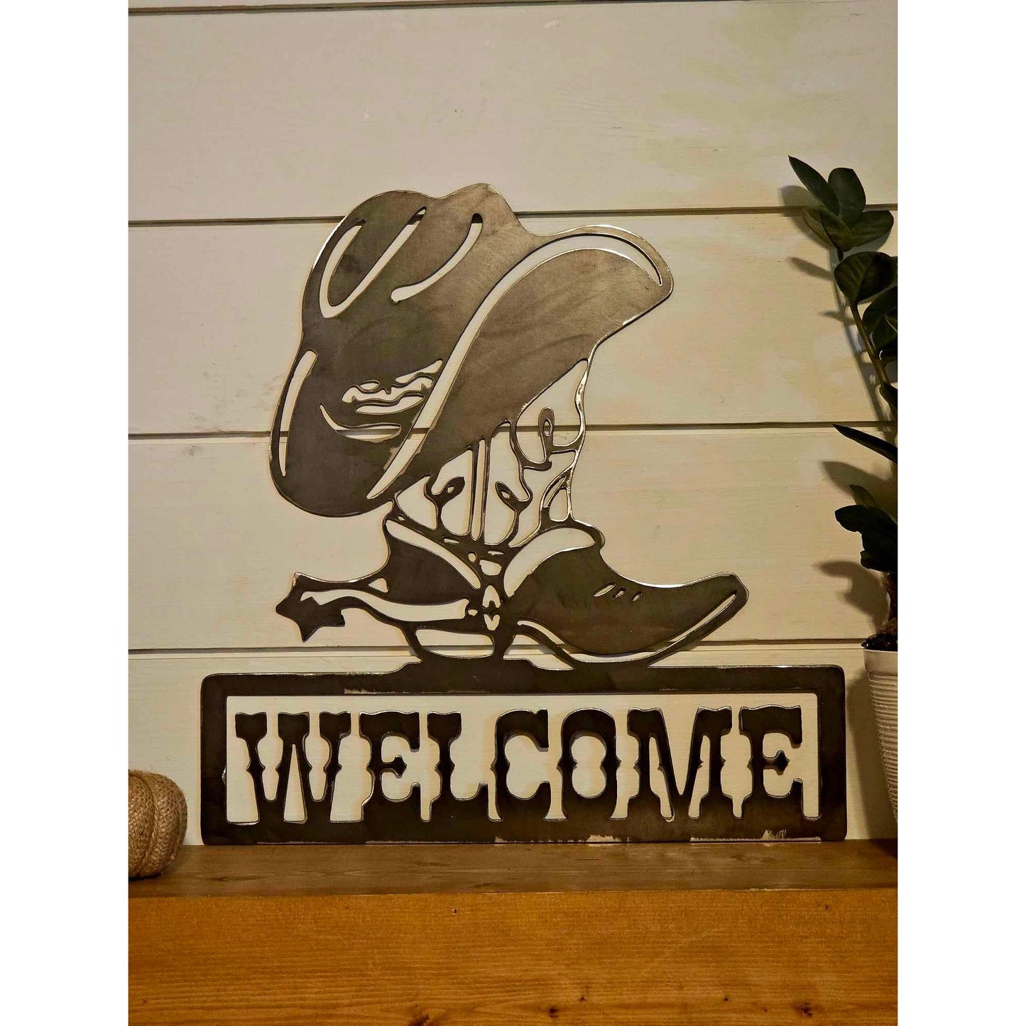 Western Welcome Sign